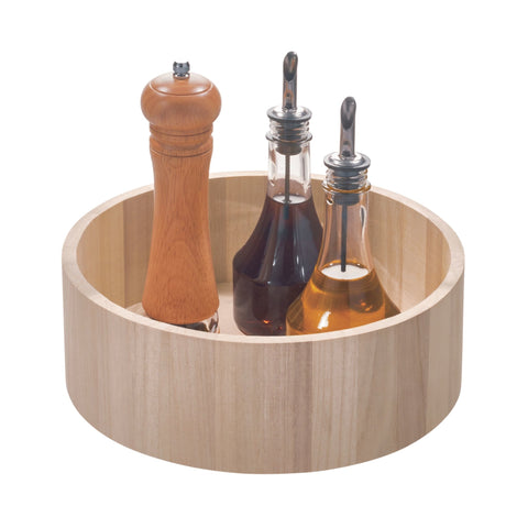 Drehteller Lazy Susan Holz tief